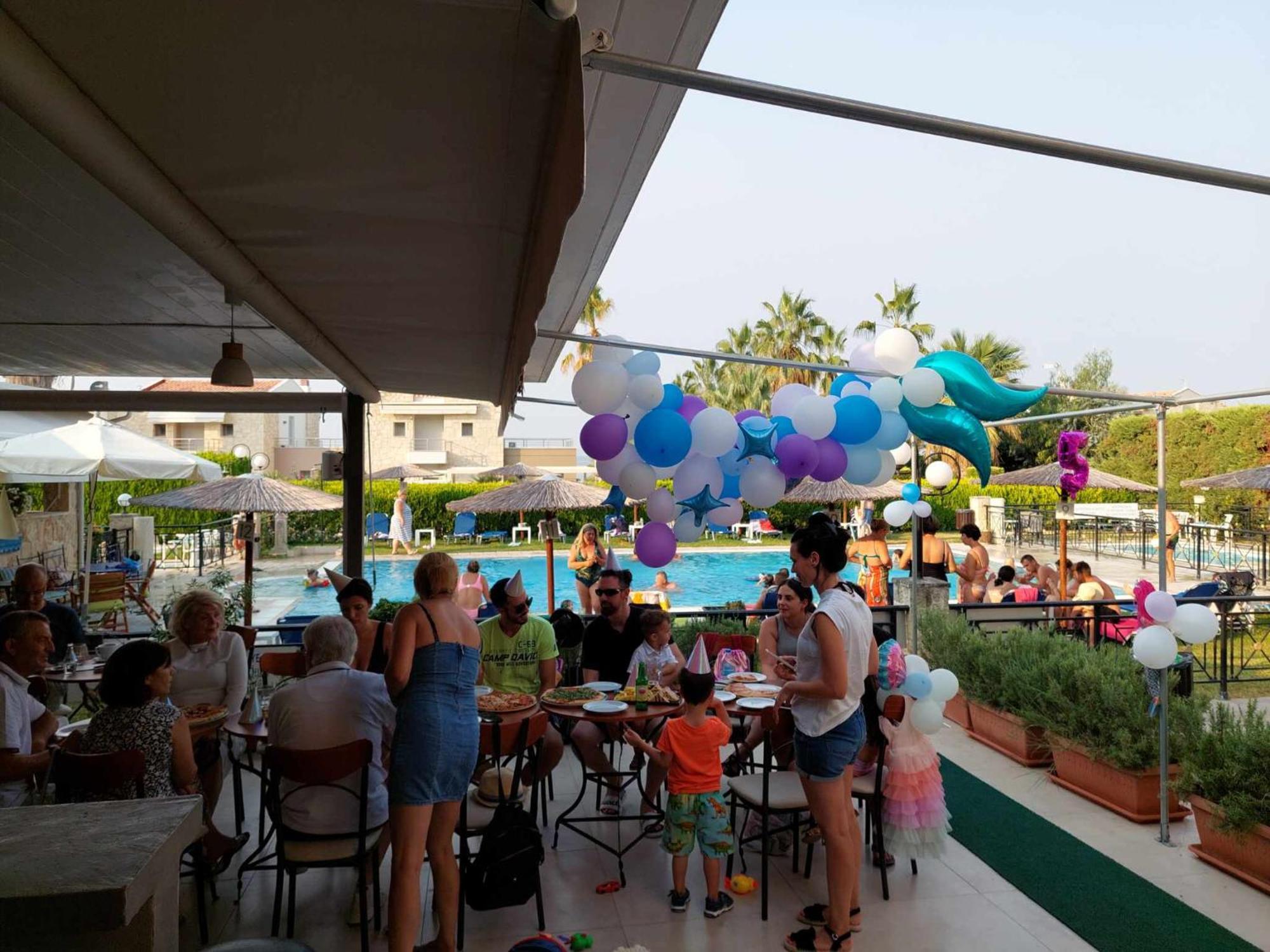 Golden Residence Family Resort Пефкохори Экстерьер фото