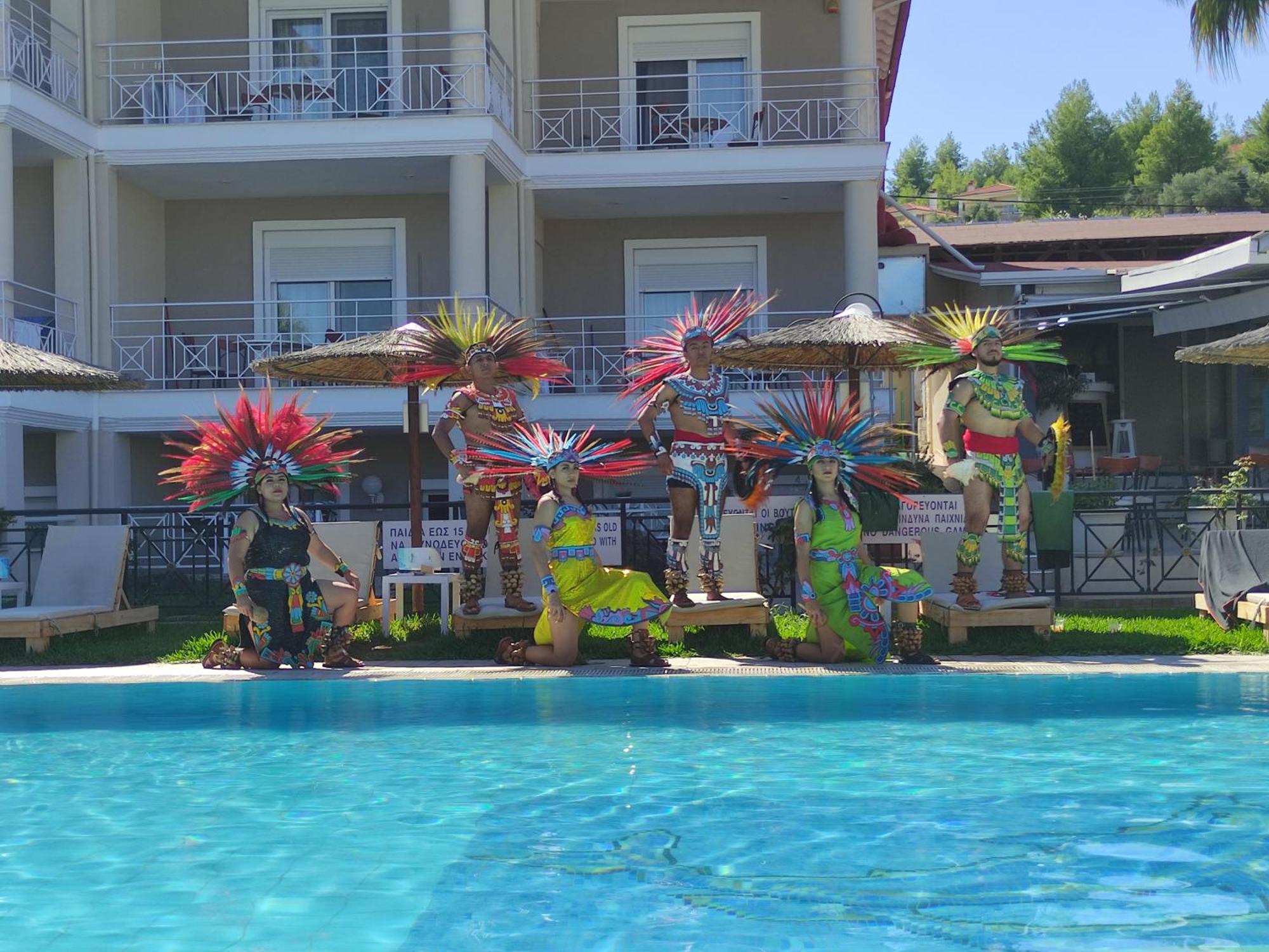 Golden Residence Family Resort Пефкохори Экстерьер фото